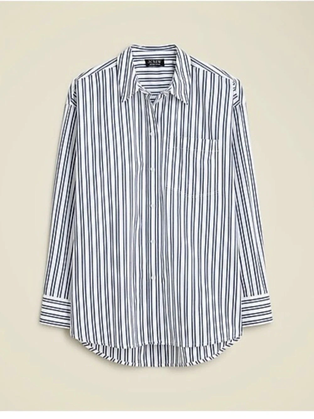 J. Crew Etienne Oversized Button Down Shirt